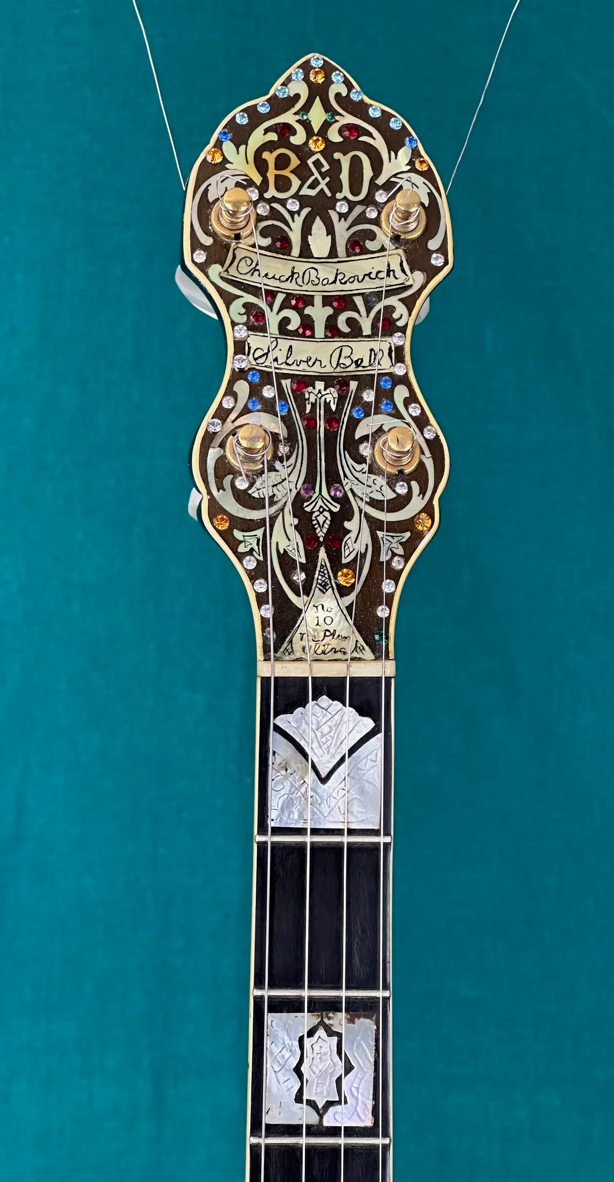 Bacon & Day Silver Bell IV バンジョー 1925 Bacon & Day Silver Bell #4 Plectrum Banjo - Gbase