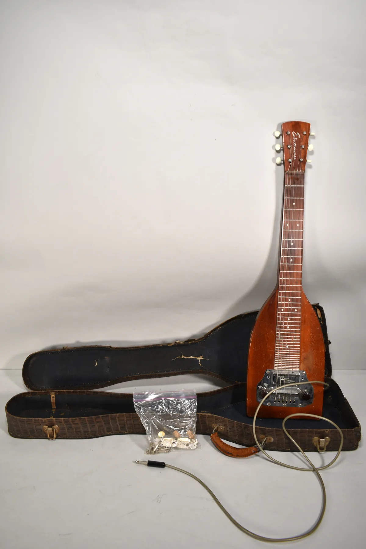 1940s Electromuse Lap Steel Electric Guitar w/SSC - Gbase