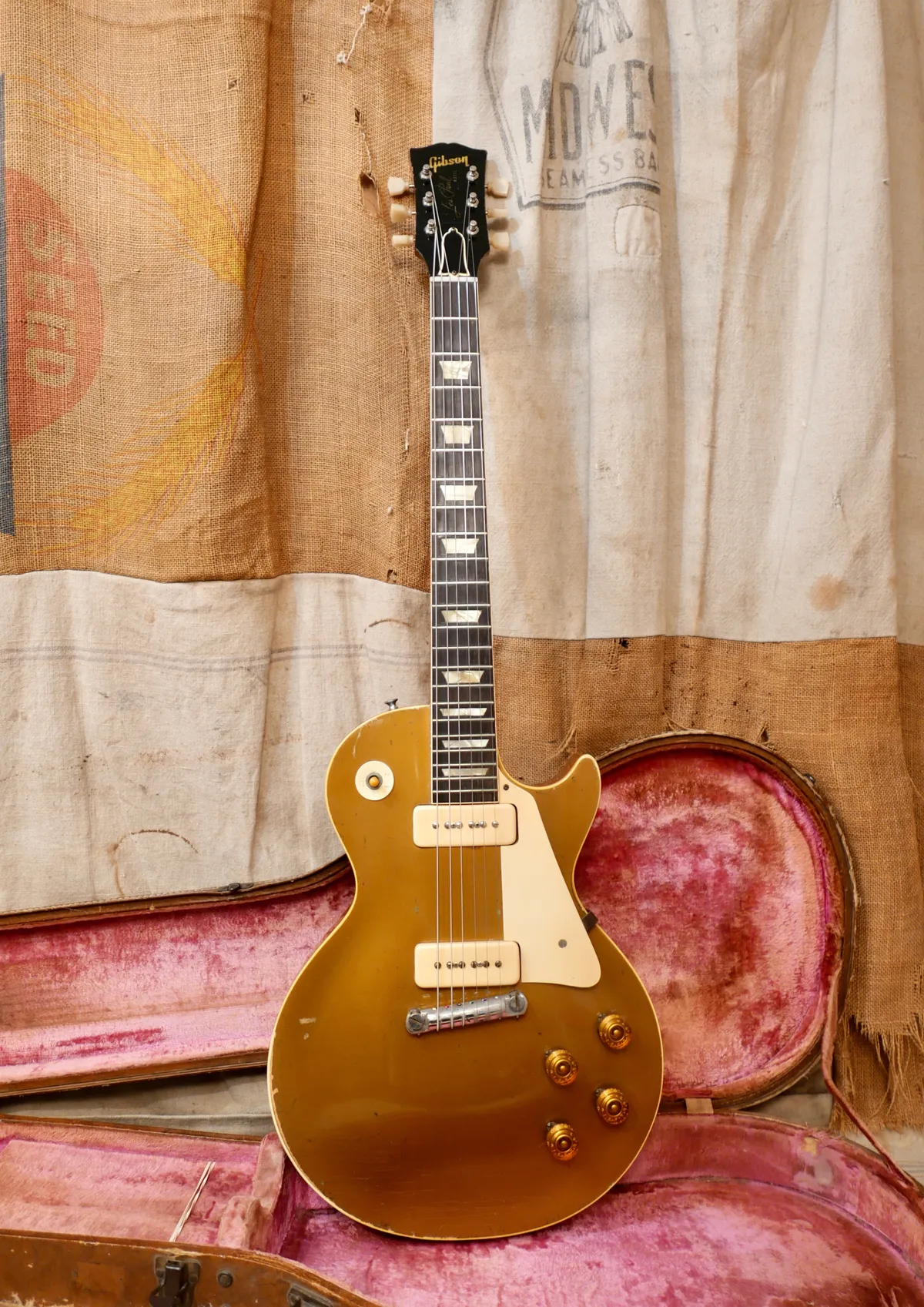 希少 美品 Bacchus Live Road Les Paul GOLDTOP Bacchus Live Road 57 Les Paul Gold Top – Soul Drifter Guitars
