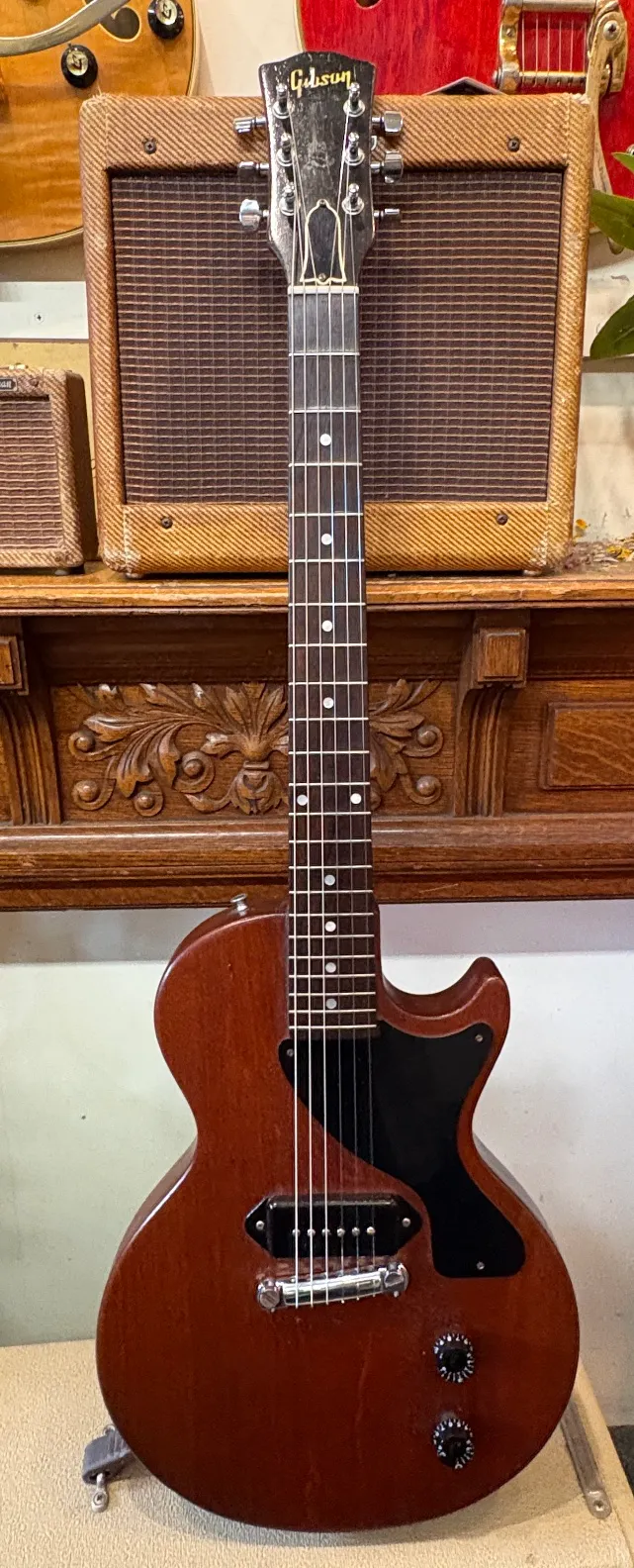 1956 GIBSON Les Paul Junior, Natural - Gbase