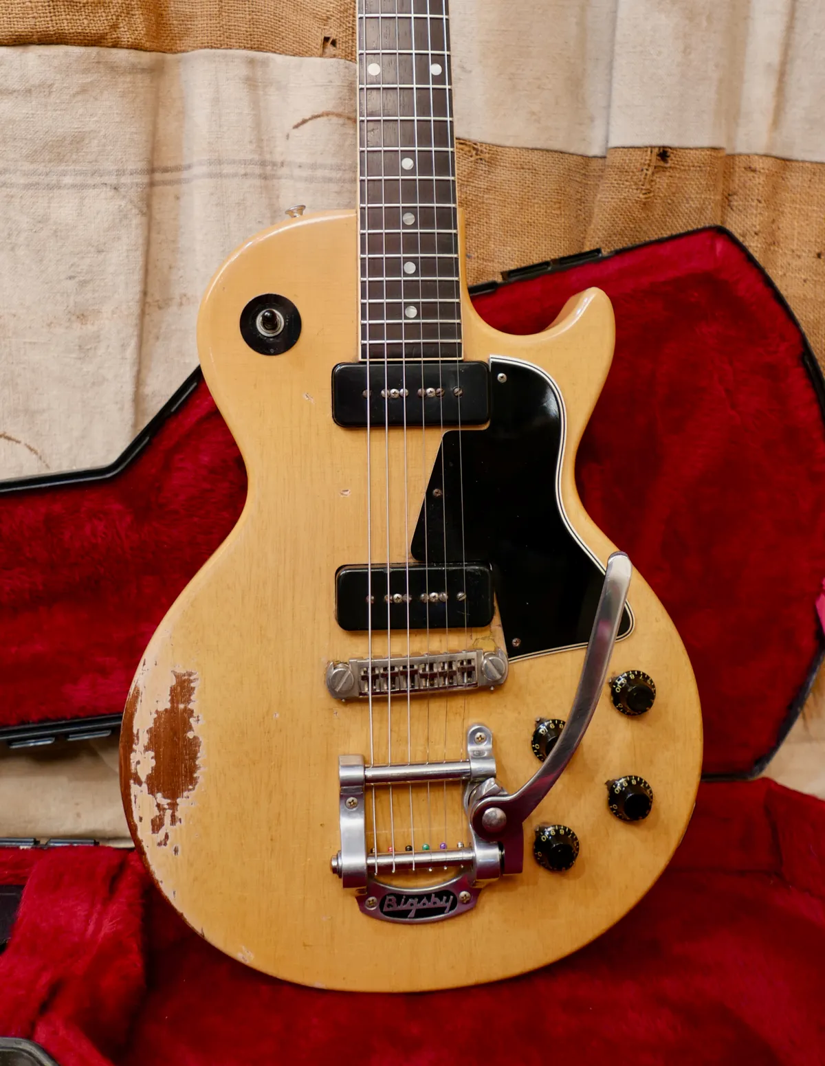 1957 Gibson Les Paul Special TV Yellow - Gbase