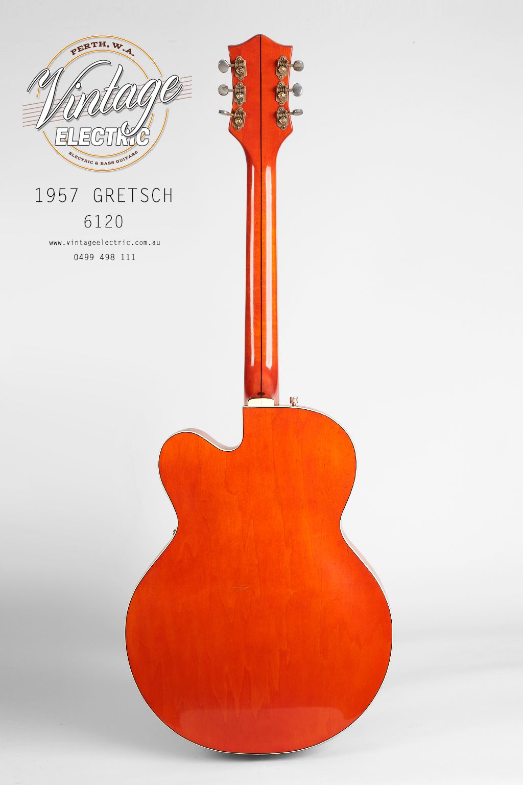 1957 Gretsch 6120 Chet Atkins Western Orange - Gbase