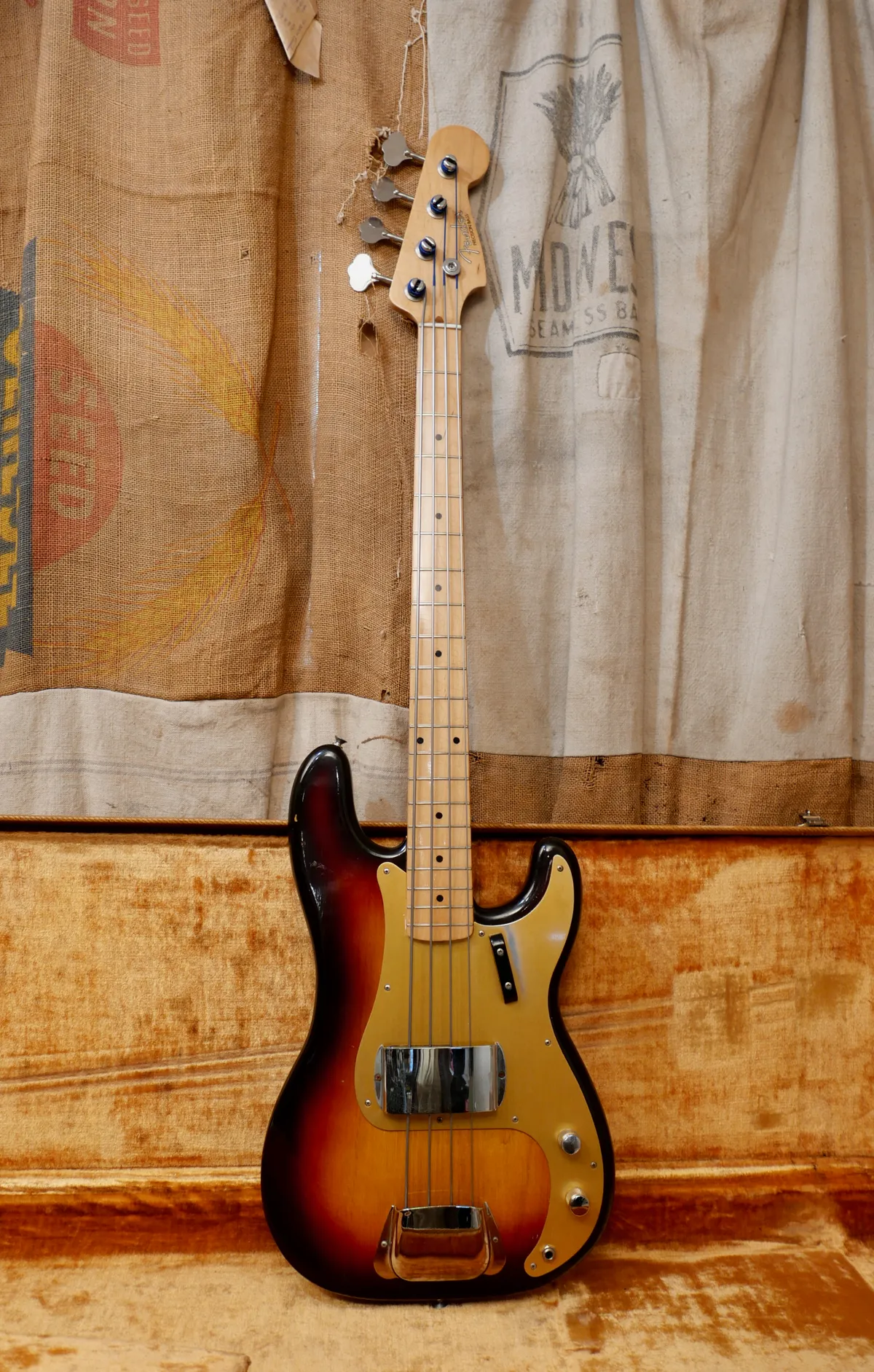 1958 Fender Precision Bass Sunburst - Gbase