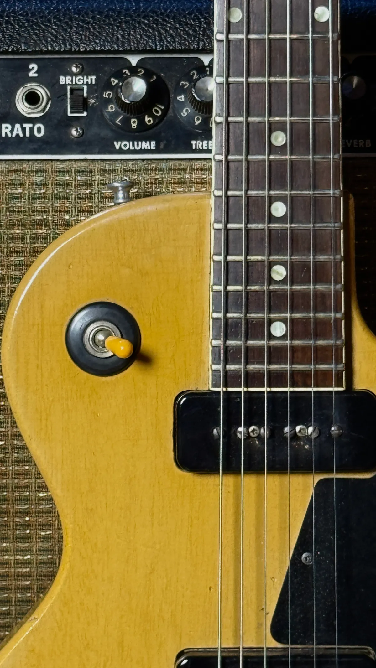 1958 Gibson Les Paul Special TV Yellow - Gbase