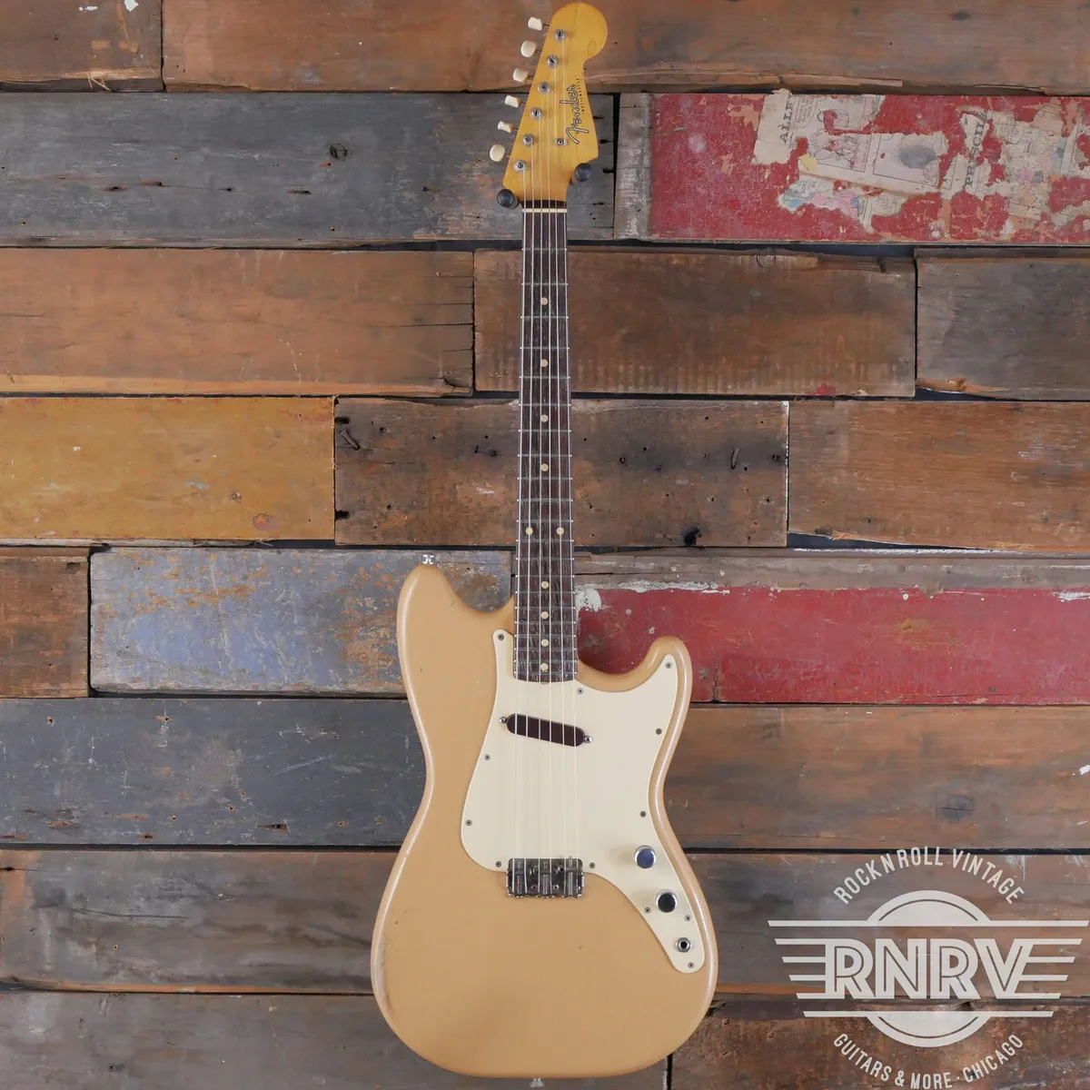 1959 Fender Musicmaster Desert Sand - Gbase