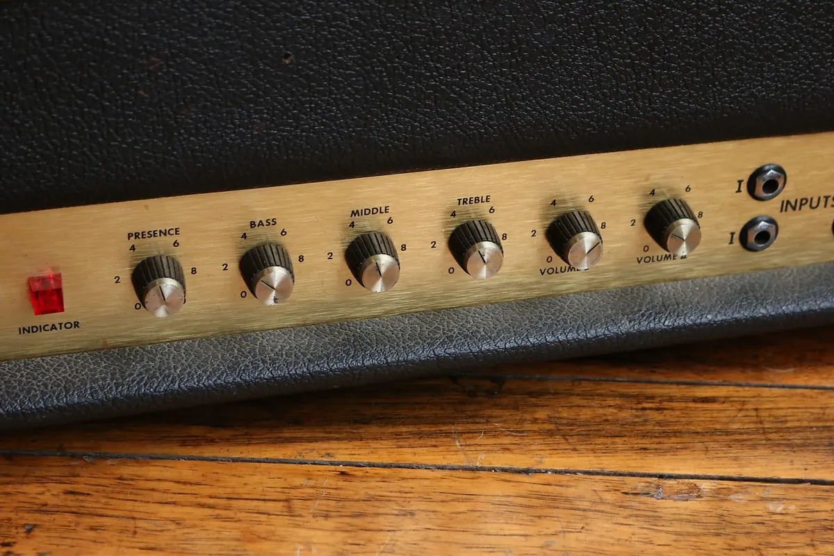 1959 Marshall JMP 1959 MK II Super Lead 2-Channel 100-Watt Guitar