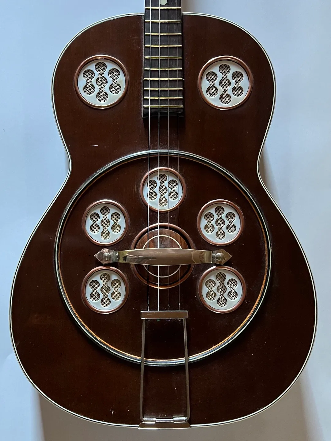 1960 Del Vecchio Dinamico Tenor Guitar natural - Gbase