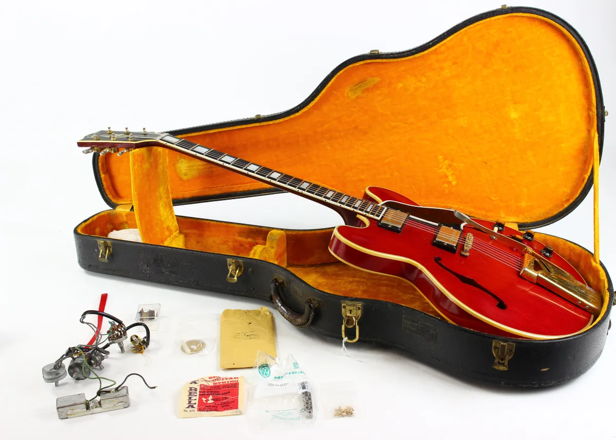 1961 Gibson ES-355 TDSV Cherry 2 PAF Humbuckers Vintage Guitar