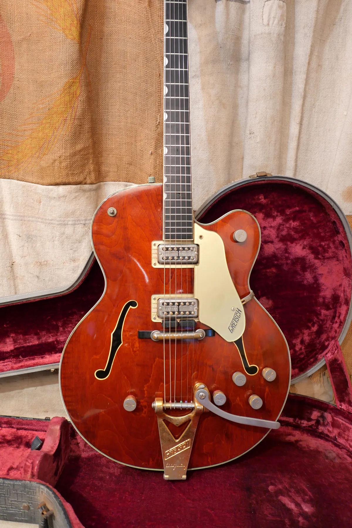 1961 Gretsch Country Gentleman Model 6122 Walnut - Gbase
