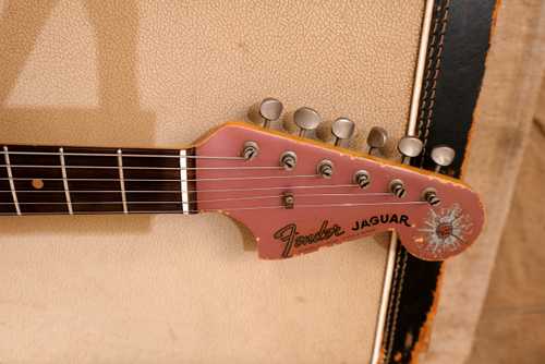 Fender アメビン62 JAGUAR Burgundy Mist 1962 Fender Jaguar Burgundy Mist Metallic - Gbase