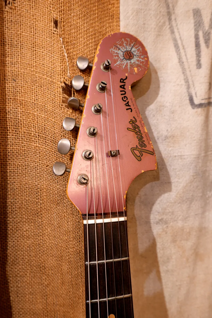 1962 Fender Jaguar Burgundy Mist Metallic - Gbase