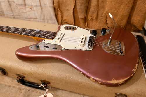 1962 Fender Jaguar Burgundy Mist Metallic - Gbase