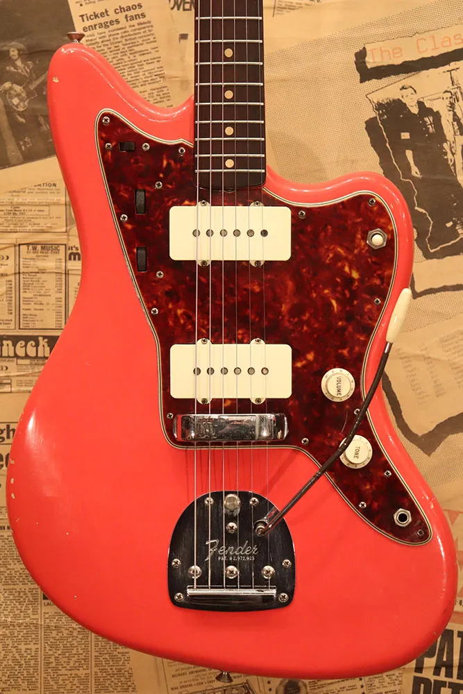 1962 Fender Jazzmaster Fiesta Red > Guitars Electric Solid Body