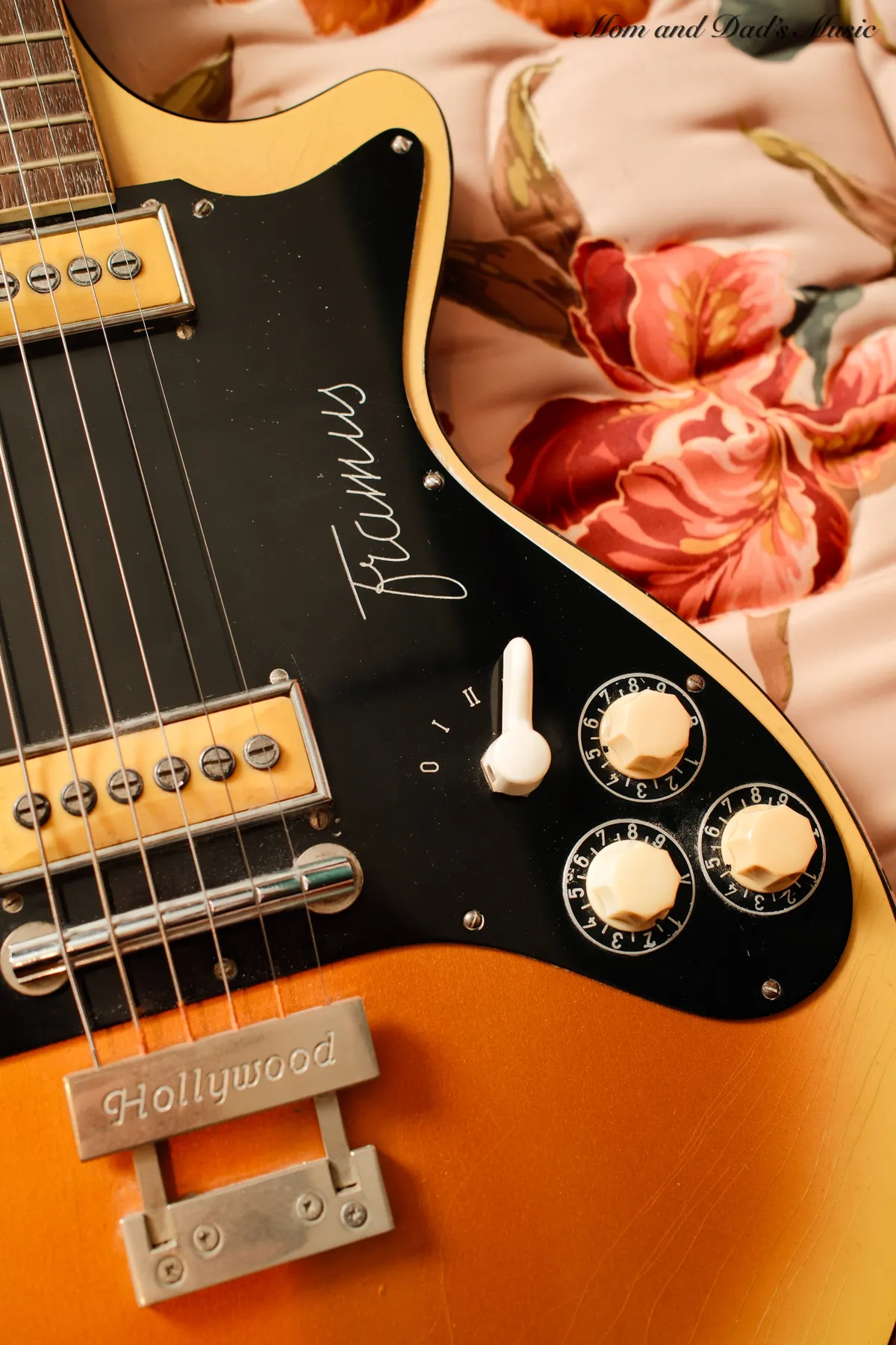 1962 Framus Hollywood Copper Burst - Gbase