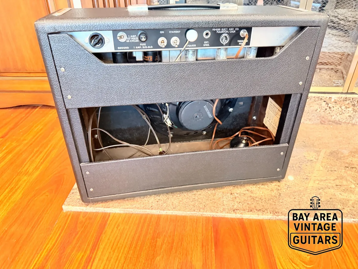 1964 Fender Deluxe - All -Original including Oxford Speaker! Black