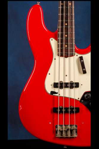 1964 Fender Jazz Bass Dakota Red (refin) - Gbase