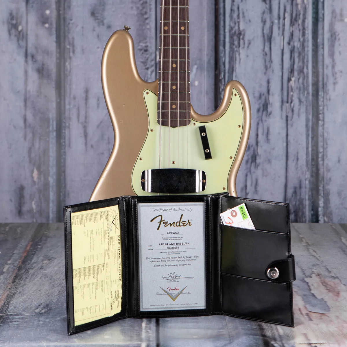 Fender Custom Shop Limited Edition 1964 Jazz Bass Journeyman Relic