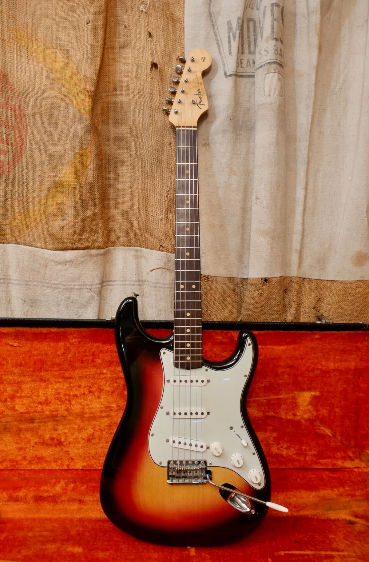 1964 Fender Stratocaster Set Sunburst - Gbase