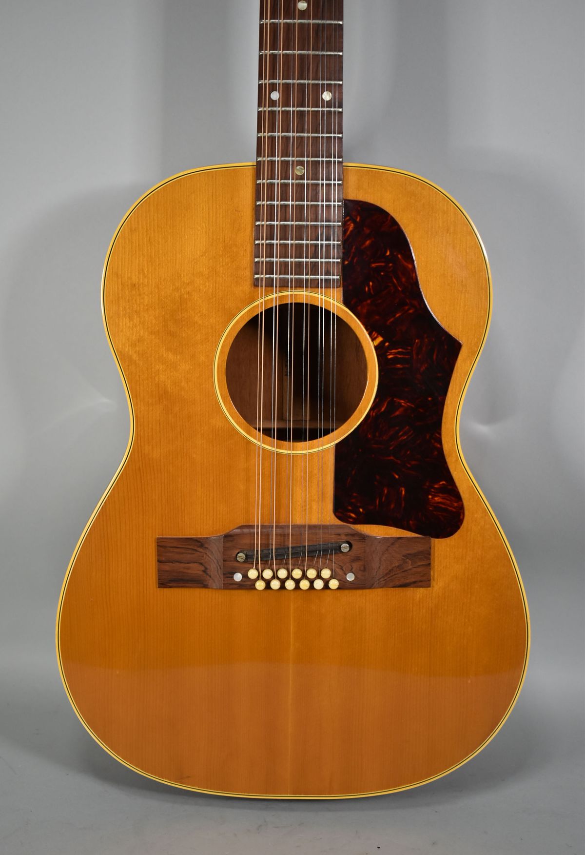 1964 Gibson B-25-12N Natural w/Ossc - Gbase