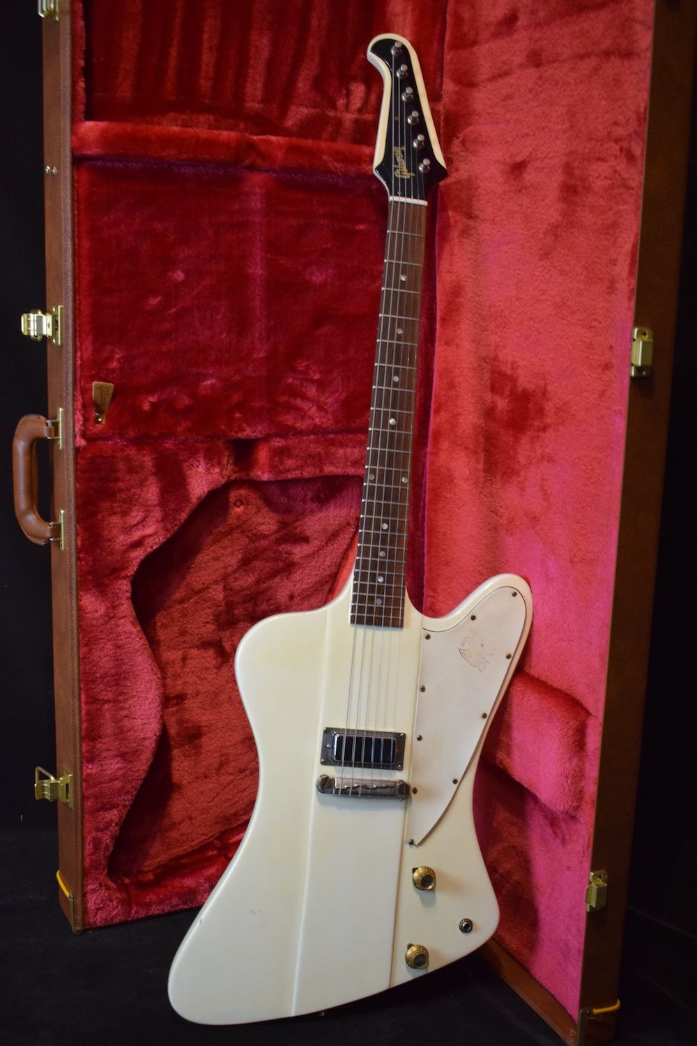 1964 Gibson Firebird I Polaris White refin - Gbase