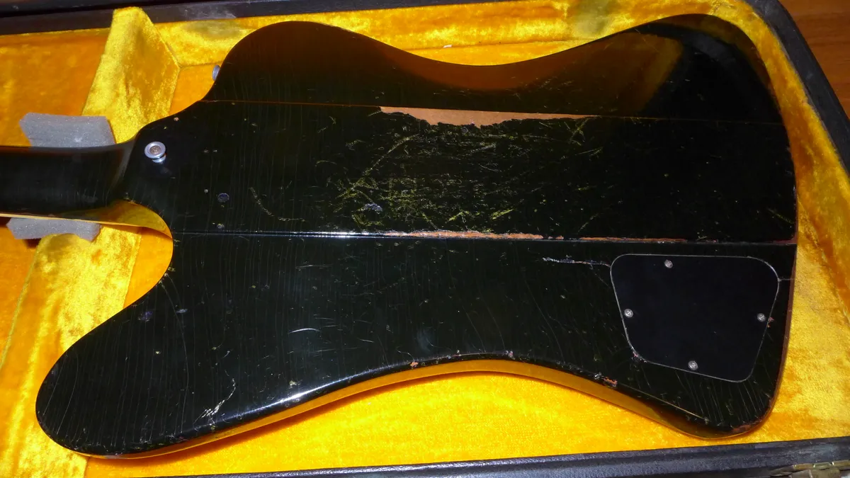 1964 Gibson Firebird V Black - Gbase