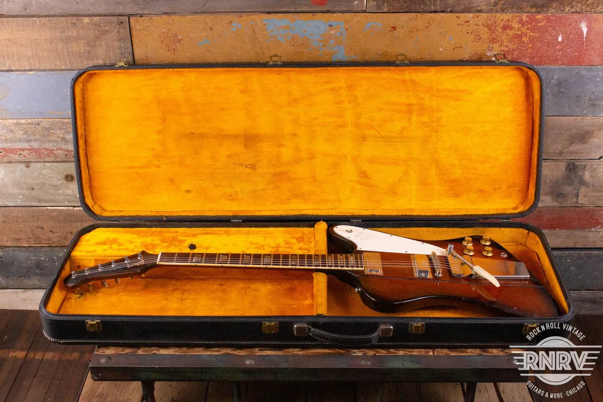 Gibson Firebird V 1964 - Sunburst - Gbase
