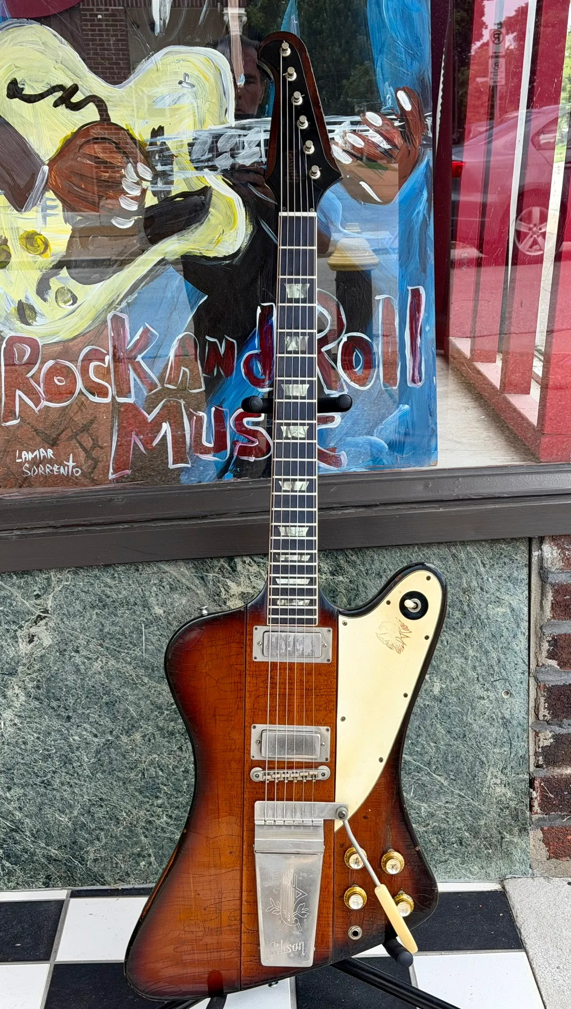 1964 Gibson Firebird V Sunburst - Gbase