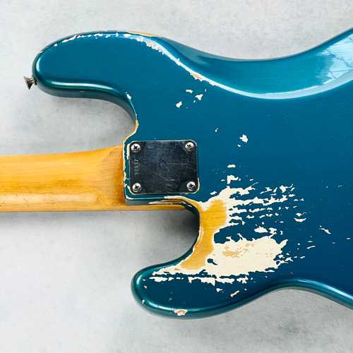 Fender Precision Bass 1963 Neck & 1965 Body - Lake Placid Blue - Gbase