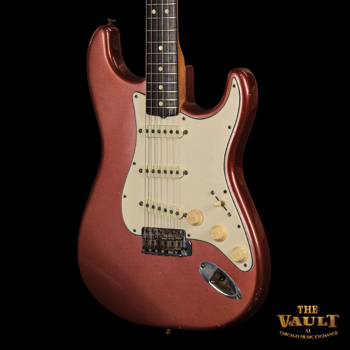 Fender Stratocaster Burgundy Mist Joe Riggio Refin 1965 - Gbase