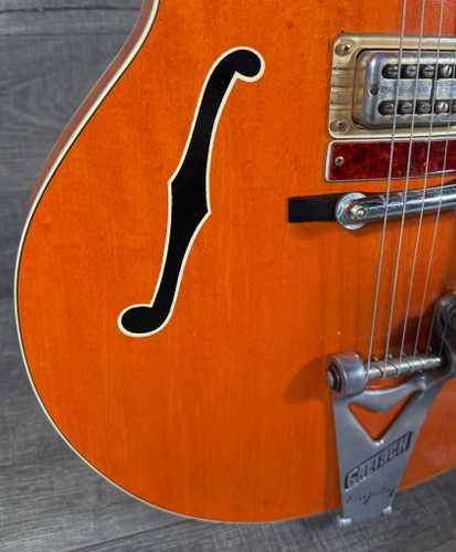 1965 Gretsch 6120 Chet Atkins Nashville Western Orange - Gbase