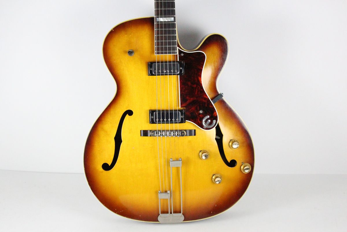 1966 Epiphone Broadway E252 Archtop Guitar Sitka Spruce/Maple