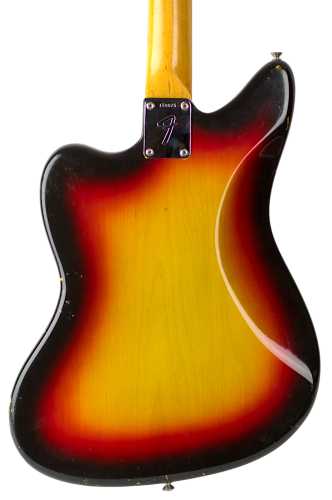 1966 Fender Jaguar 3-Color Sunburst > Guitars Electric Solid Body