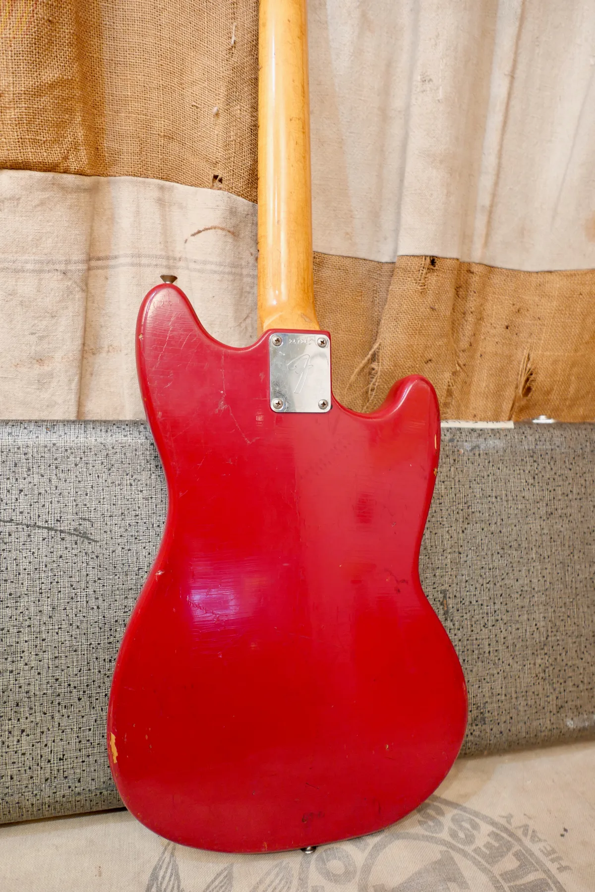 1966 Fender Mustang Lefty Red - Gbase