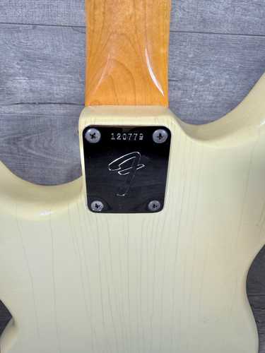 美品 メンテ済 Fender Japan MUSTANG MG66-66 WHT Fender MG-66 Mustang Reissue MIJ | Reverb