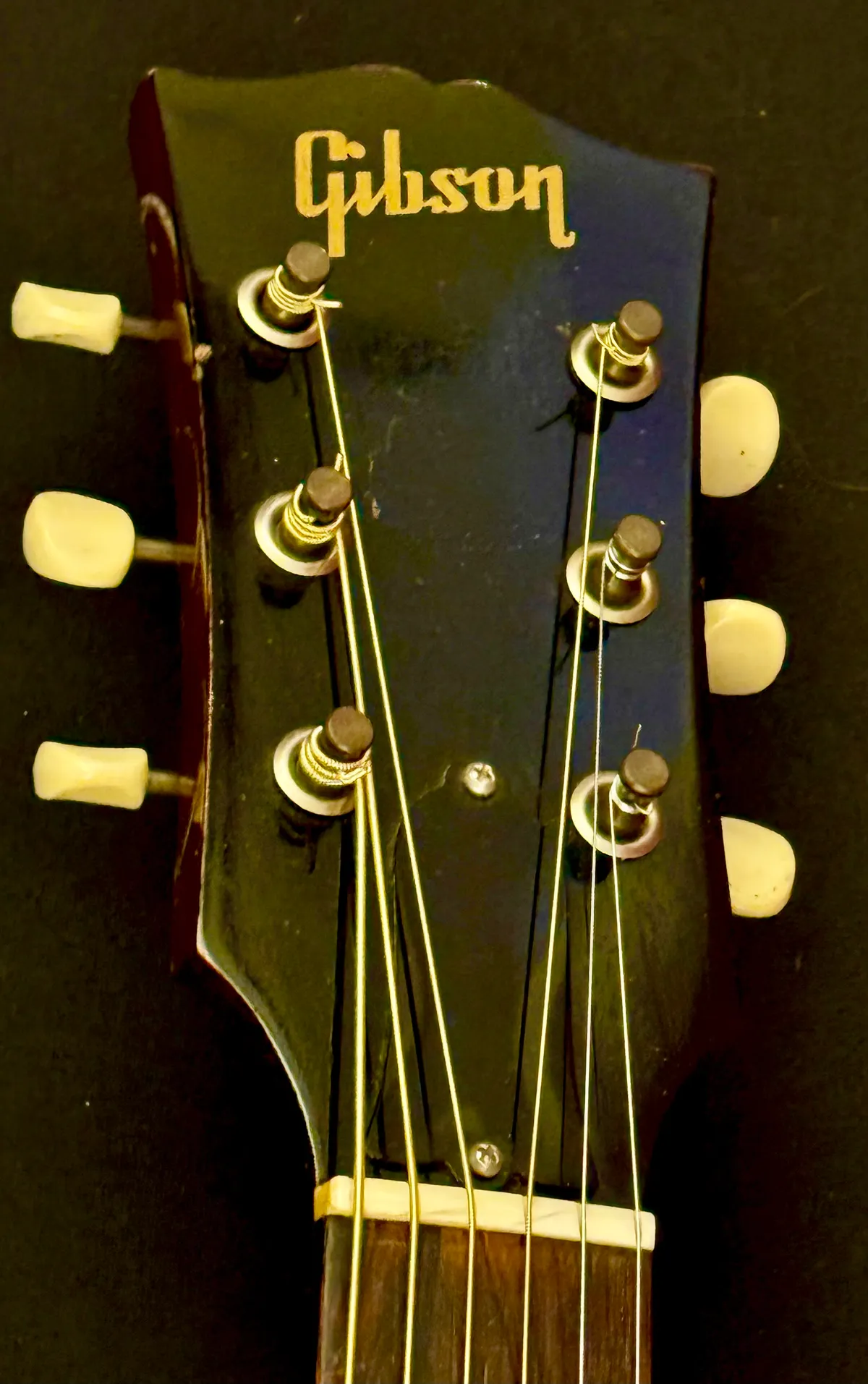 1966 Gibson LG-1 Cherry Sunburst - Gbase