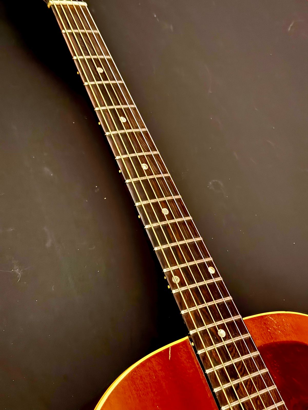 1966 Gibson LG-1 Cherry Sunburst - Gbase