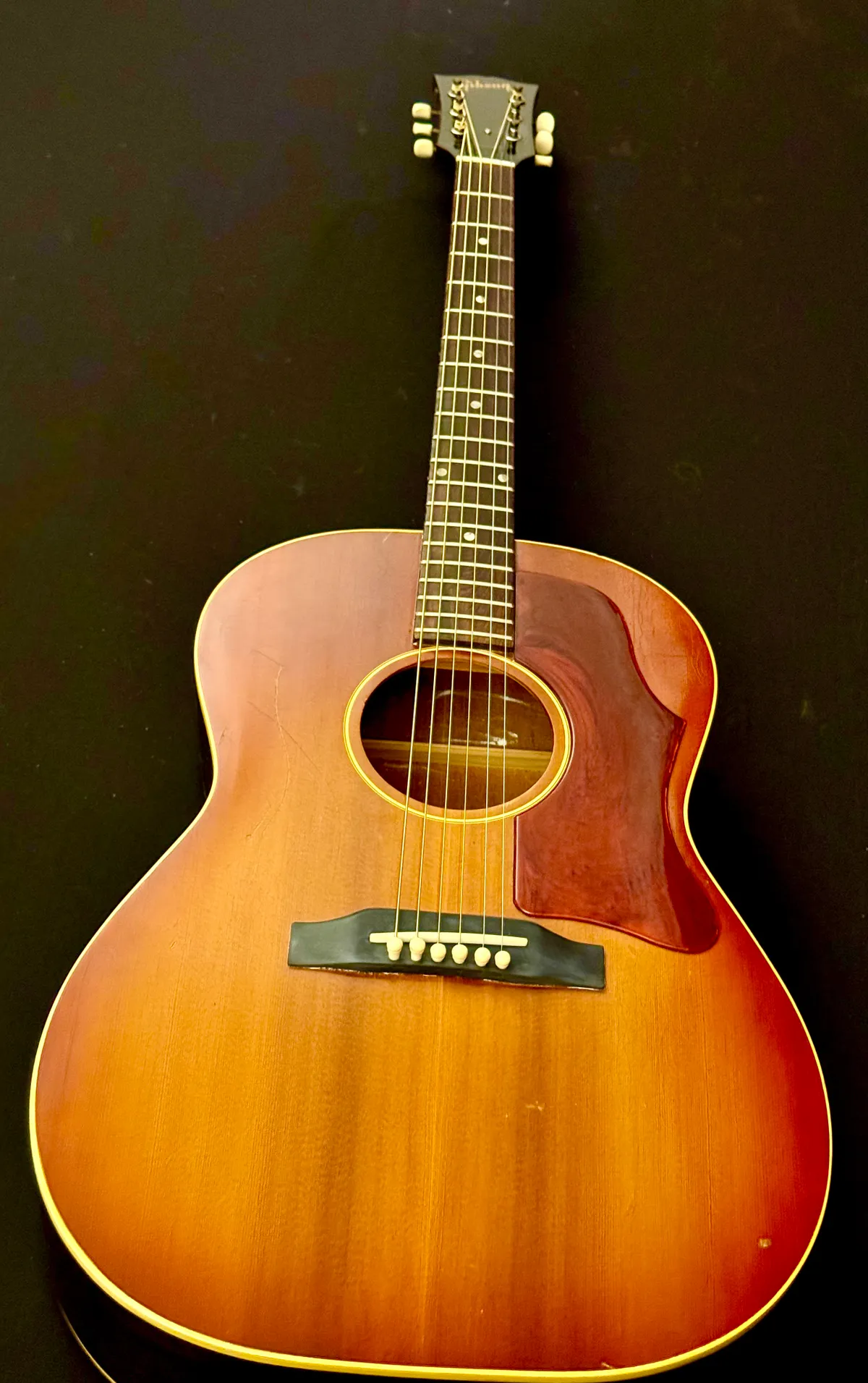 1966 Gibson LG-1 Cherry Sunburst - Gbase