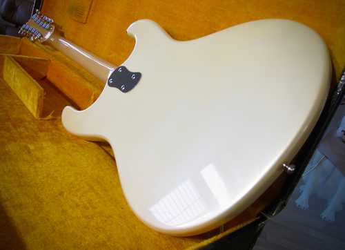 1966 Mosrite Ventures 12 Pearl White Metallic - Gbase