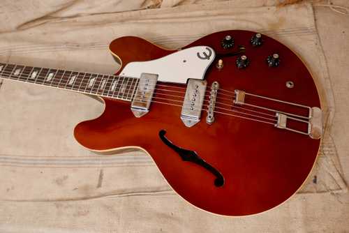 1967 Epiphone Casino Sparkling Burgundy Metallic - Gbase
