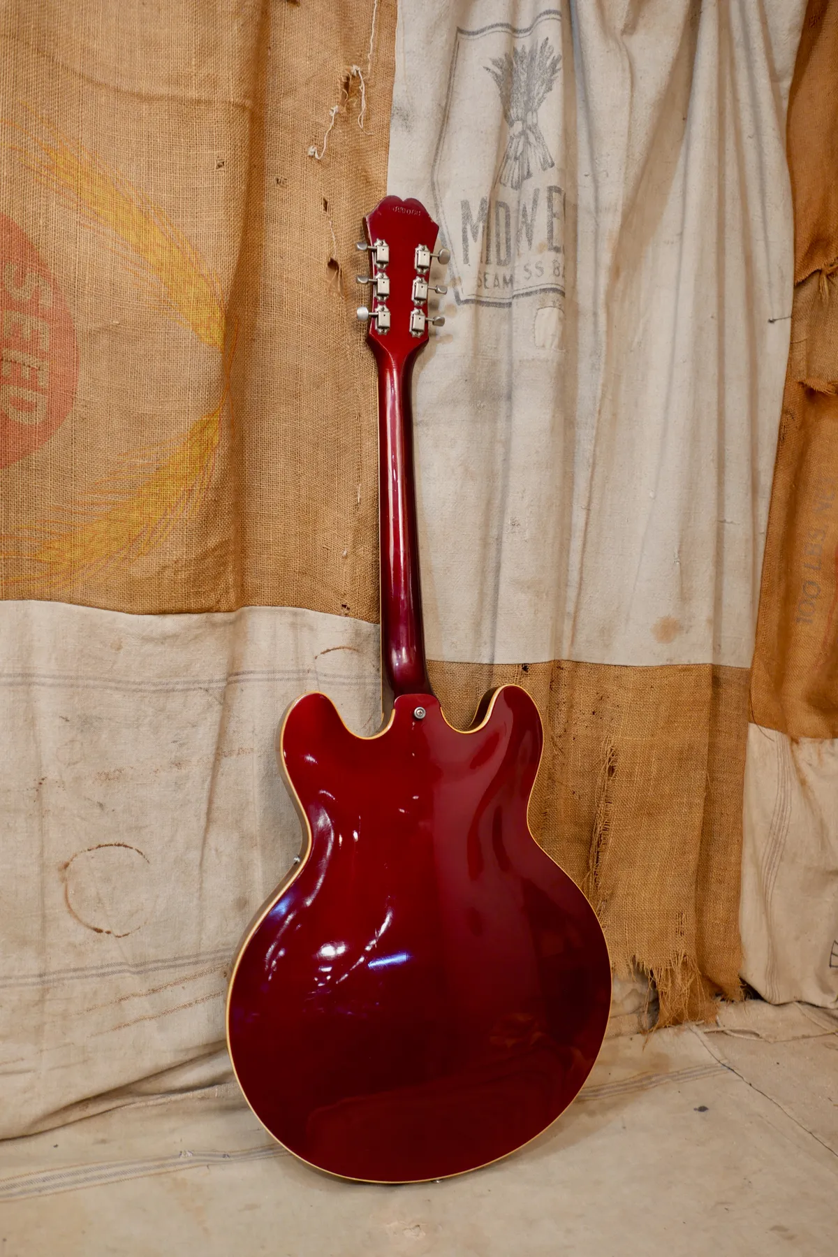 1967 Epiphone Casino Sparkling Burgundy Metallic - Gbase