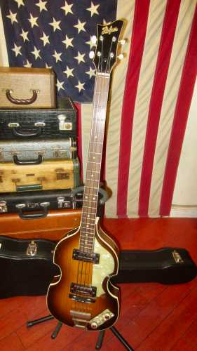 1967 Hofner 500/1 Beatle Bass Sunburst > Guitars Bass | Rivington