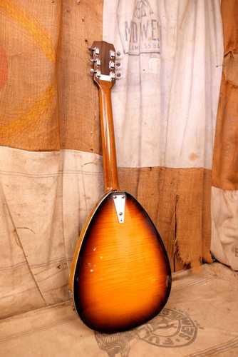 1968 Coral Danelectro Teardrop Sunburst > Guitars Electric Semi