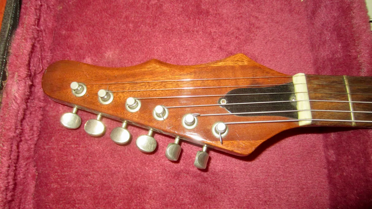 1968 Epiphone Wilshire Natural Previously Owned by Sun Volt - Gbase