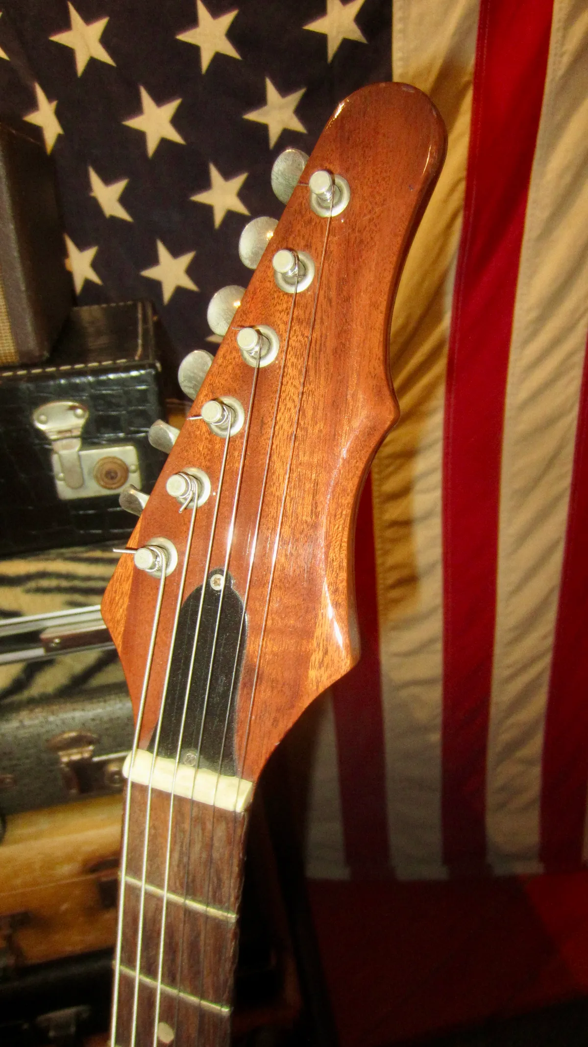 1968 Epiphone Wilshire Natural Previously Owned by Sun Volt - Gbase