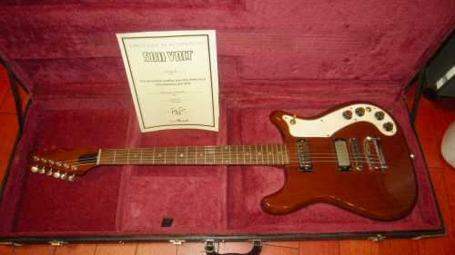 1968 Epiphone Wilshire Natural Previously Owned by Sun Volt - Gbase