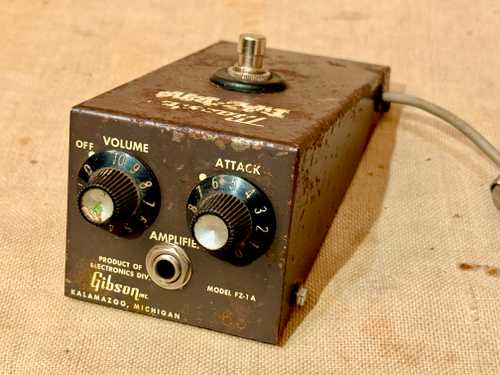 1968 Maestro Fuzz-Tone FZ1A Brown - Gbase