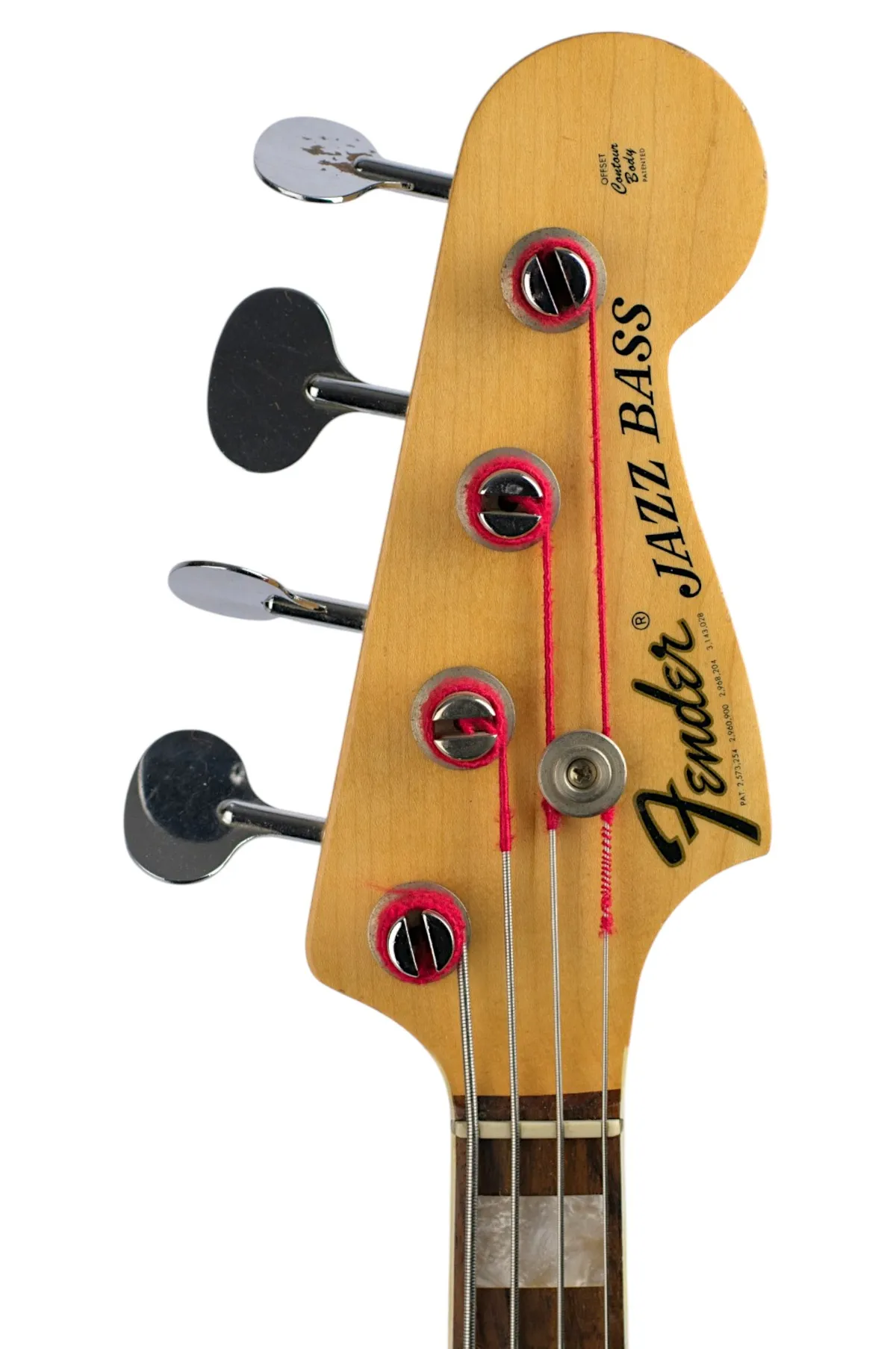 1969 Fender Jazz Bass 3-Color Sunburst - Gbase