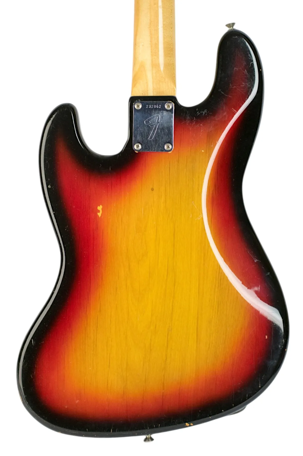 1969 Fender Jazz Bass 3-Color Sunburst - Gbase