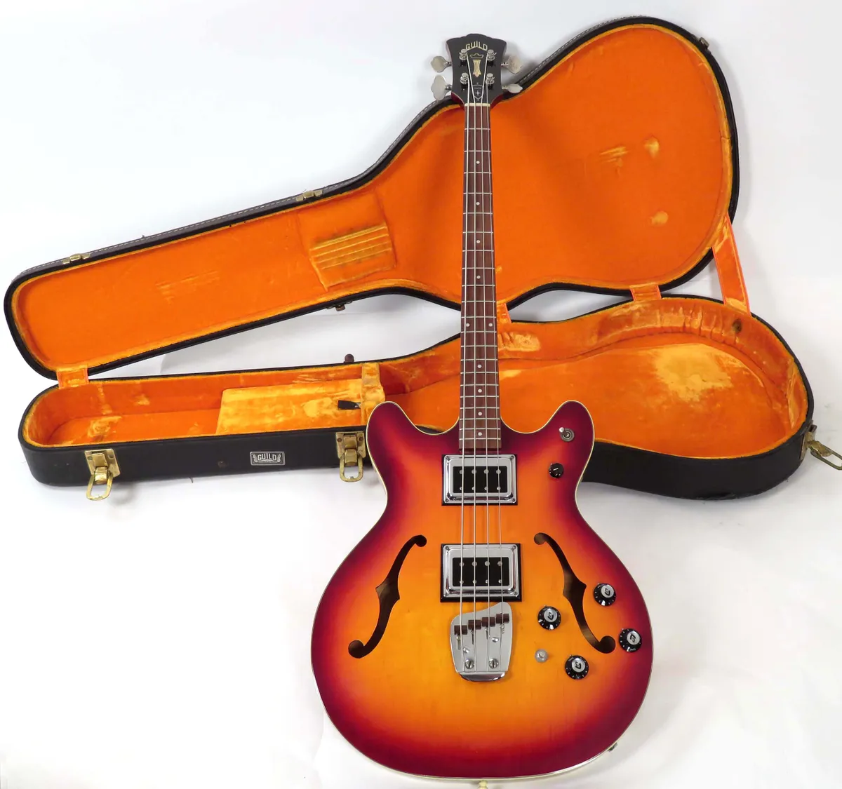 1969 Guild Starfire Bass II Sunburst - Gbase