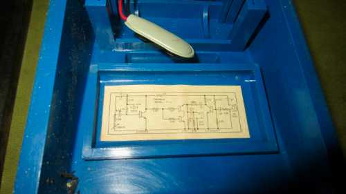 1969 Kay Tremolo Pedal Blue - Gbase